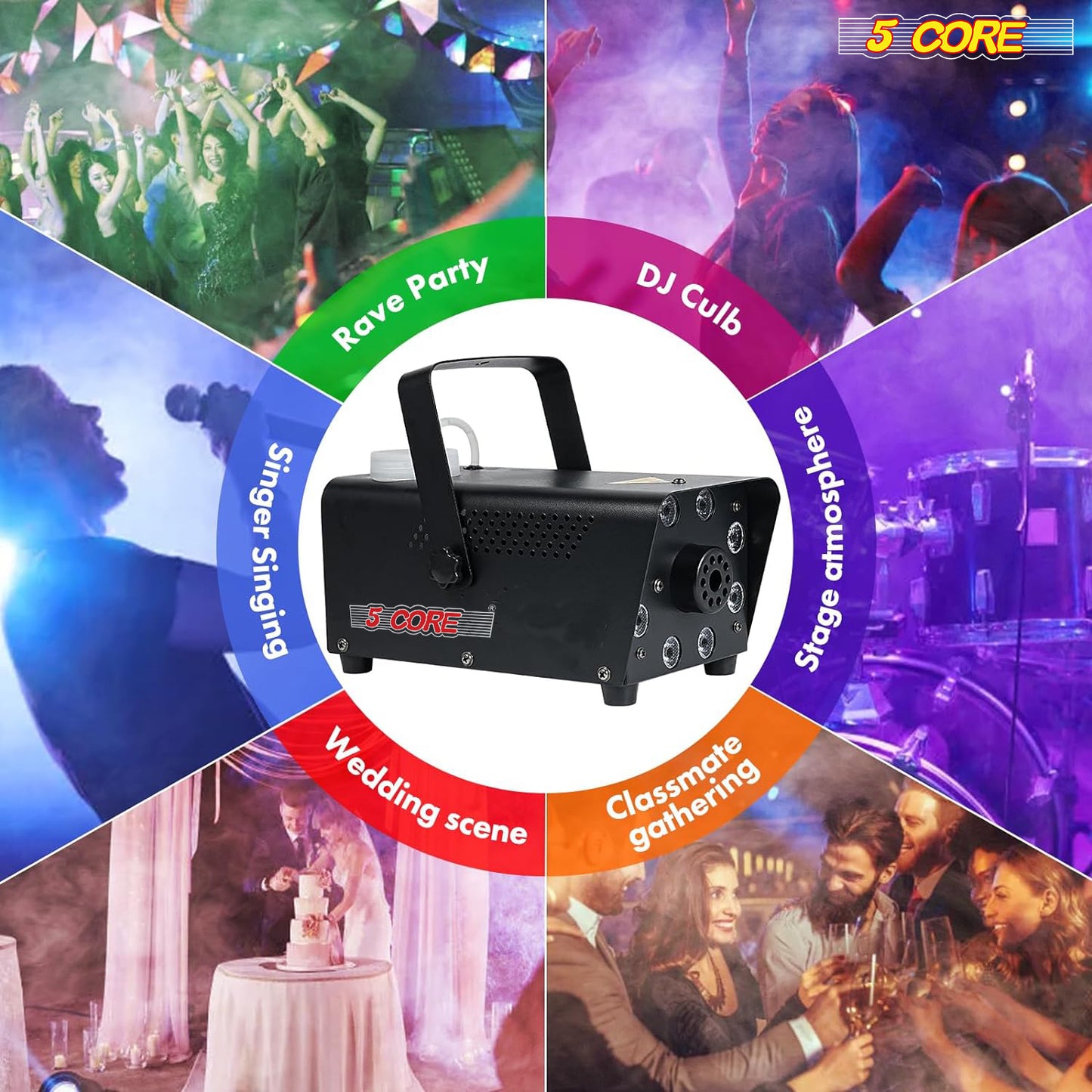 750W Fog Machine for Your Halloween Party with Remote Control FOG 750