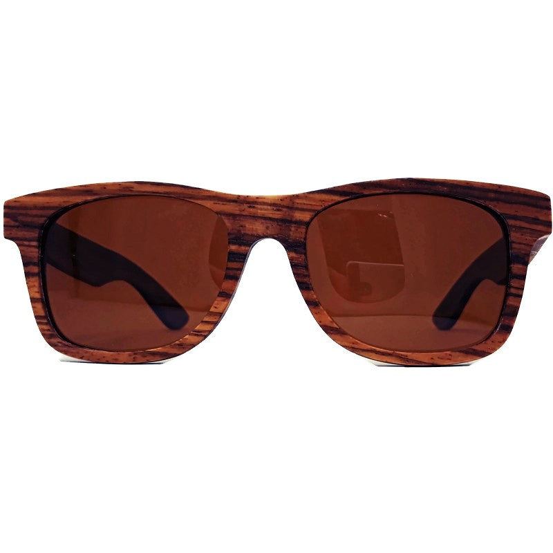 Zebrawood Full Frame Polarized Sunglasses