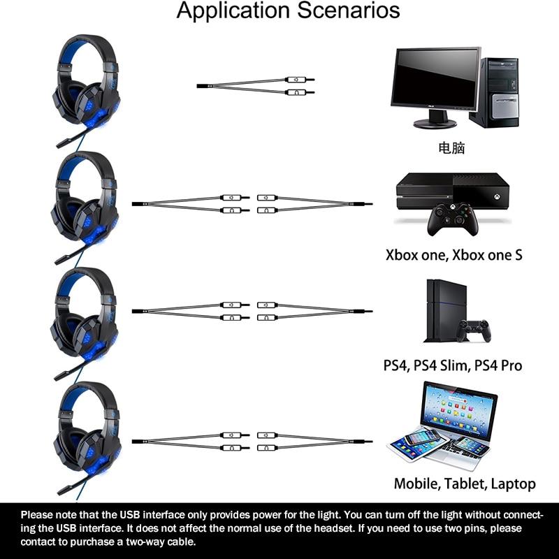 Dragon G9800 LED Gaming Headset