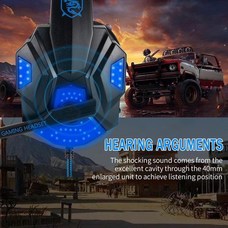 Dragon G9800 LED Gaming Headset